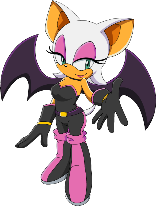 Download Rouge The Bat - Rouge The Bat Alternate Outfit Clipart Png ...