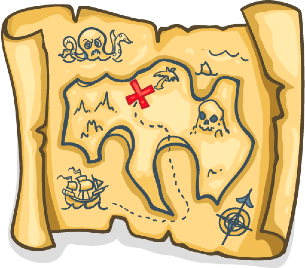 Download Treasure Map - Pirate Treasure Map Png Clipart Png Download ...