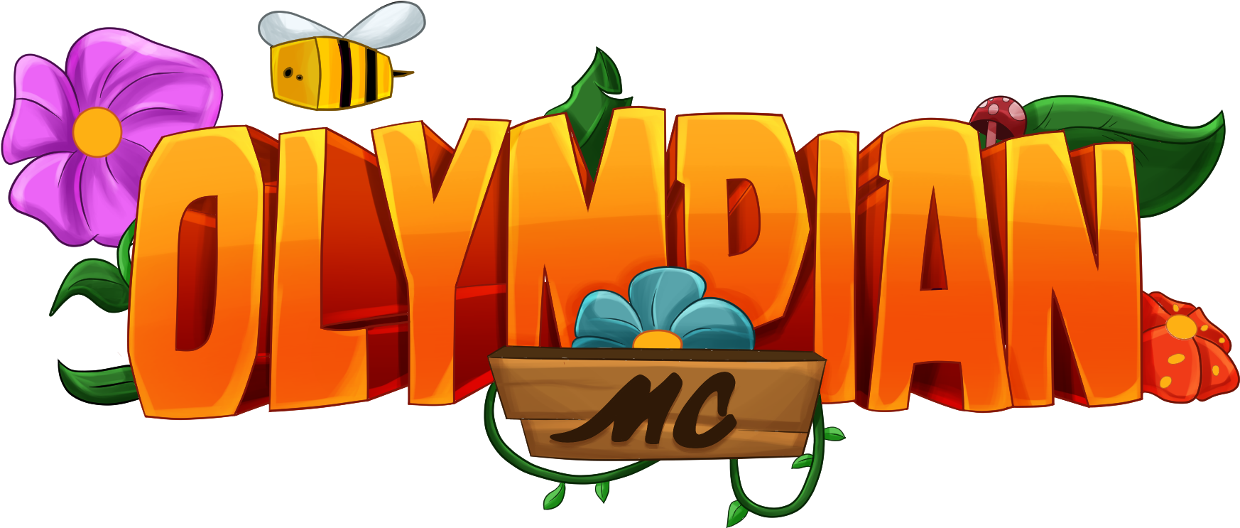 Home - Olympianmc - Enjin - Skyblock 1 Season 4 Release - Calligraphy Clipart (2000x2000), Png Download