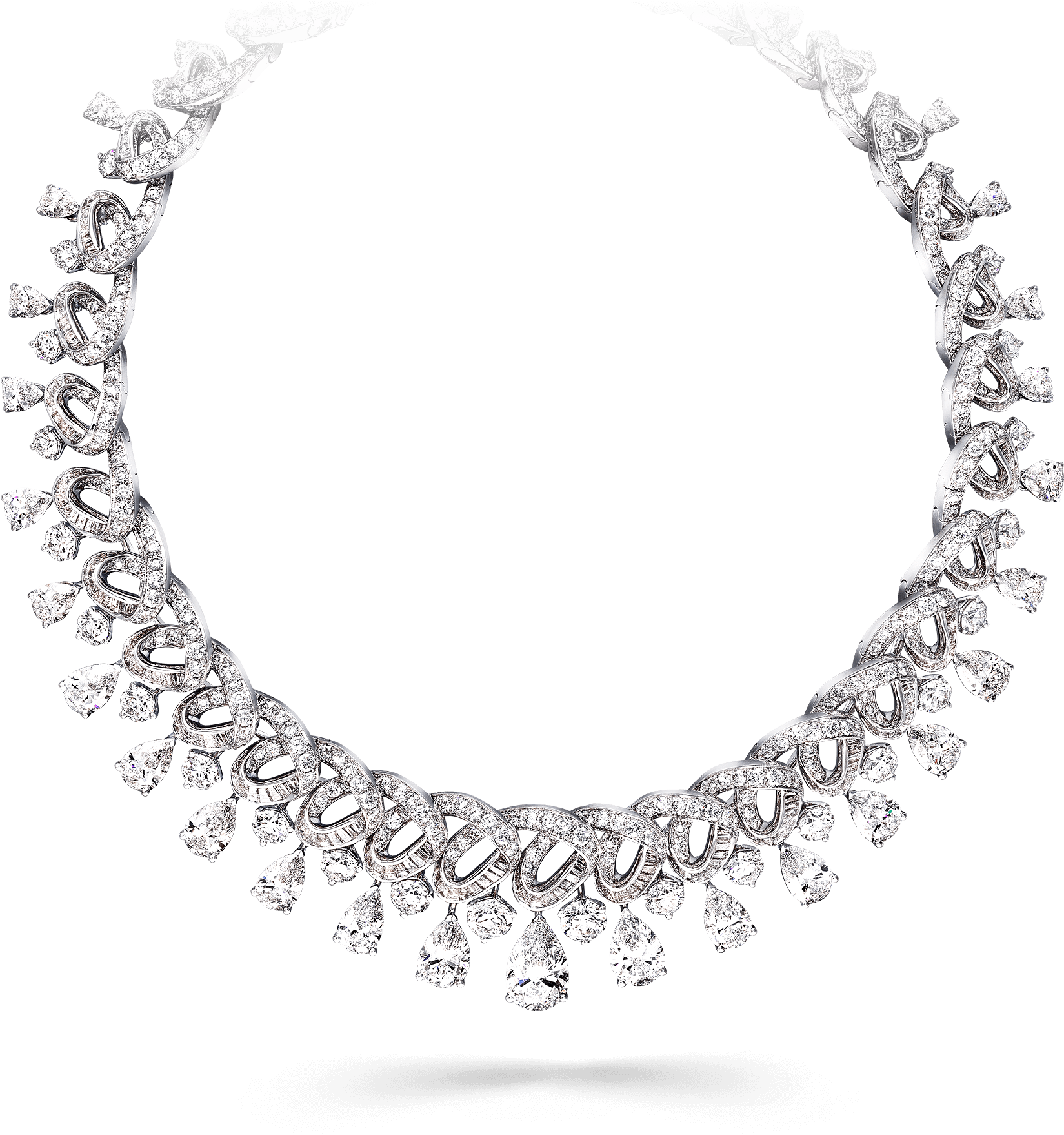 Download Graff High Jewellery Diamond Twisted Ribbon Necklace - Opencv ...