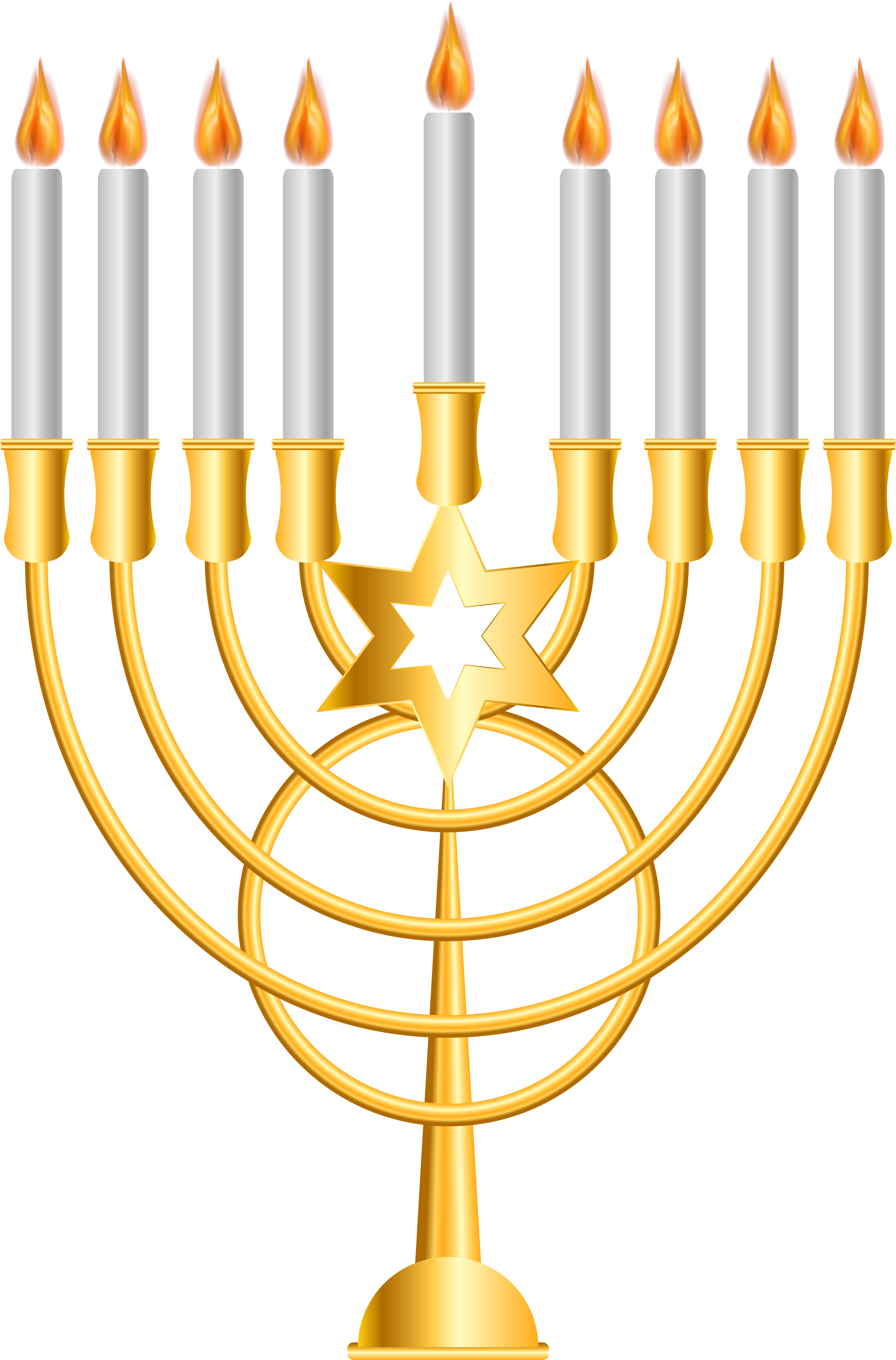 5242 X 8000 13 Menorah Clipart Large Size Png Image Pikpng