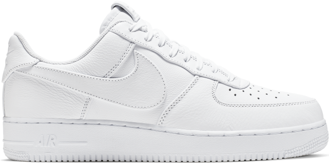 Download Nike Air Force 1 Low White Out Big Swoosh Ds All Sizes - Nike