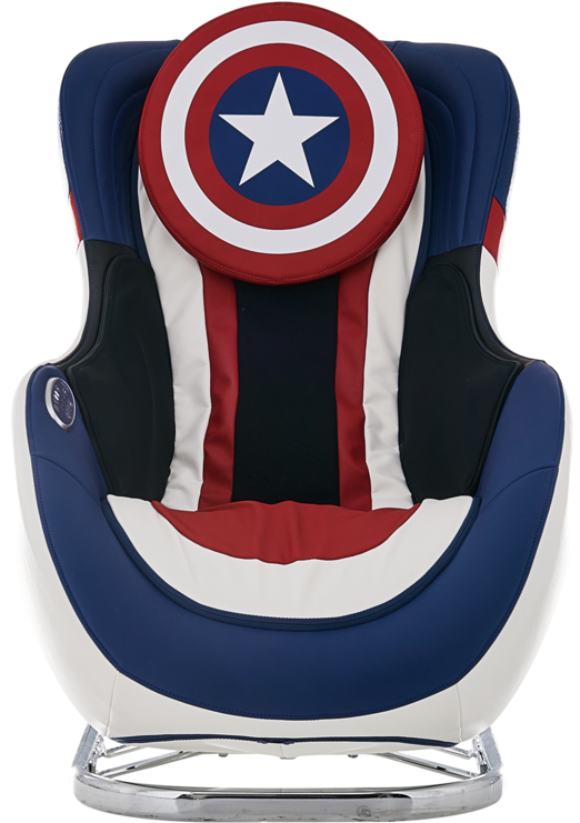 Captain America Hugchair - Captain America Chair Png Clipart - Large ...