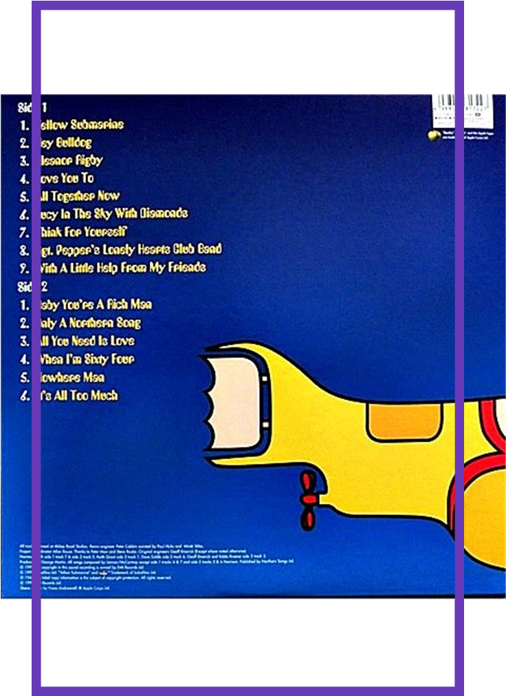 Download Yellow Submarine Songtrack- Japanese Pressing With - Beatles ...