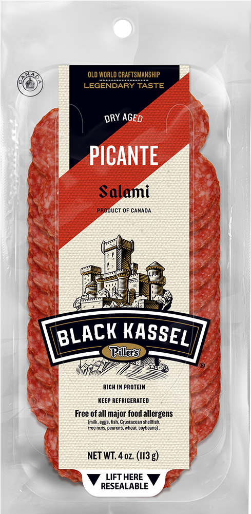 Picante Salami - Bratwurst Clipart (750x1000), Png Download