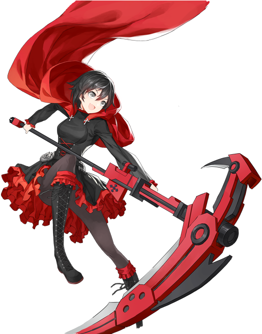 Download Ruby Rose - Rwby Clipart Png Download - PikPng