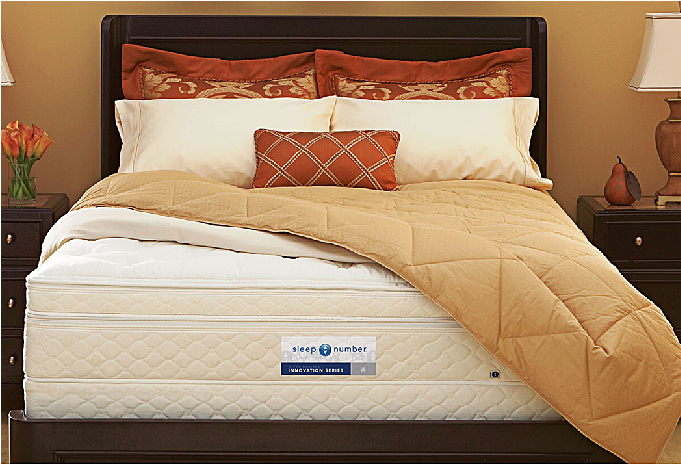 size of sleep number grand king mattress