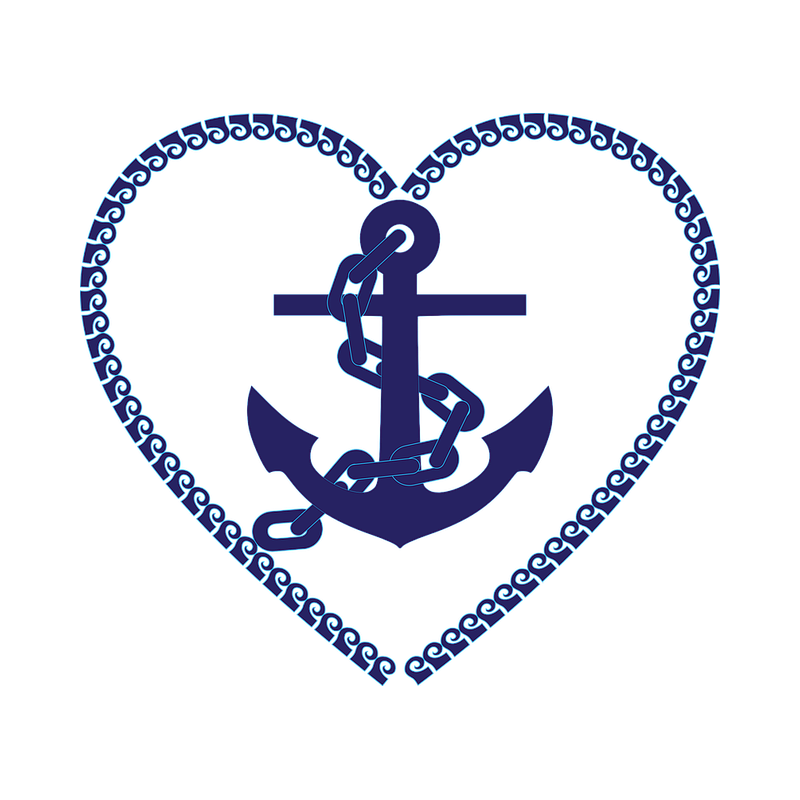 Vacation - Nautical Hearts Clipart Png Transparent Png - Large Size Png ...