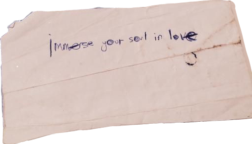Immerse Your Soul In Love Handwriting Clipart Large Size Png Image Pikpng