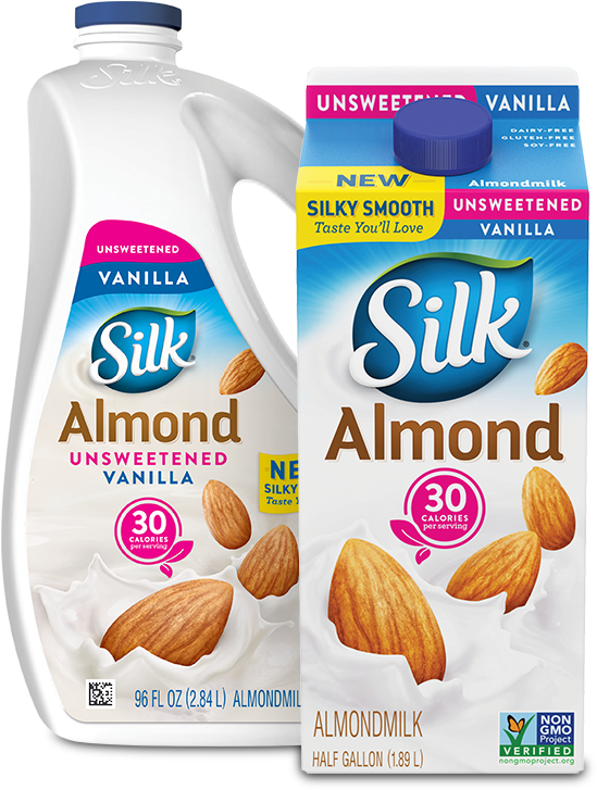 Download Photo Of Unsweet Vanilla Almondmilk - Unsweetened Vanilla ...