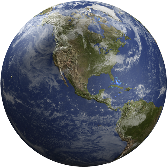 Earth From Space Clipart - Large Size Png Image - PikPng