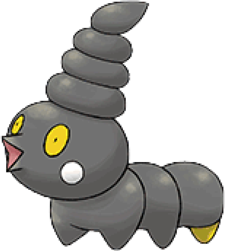 Burny Pokemon - Naked Burmy Clipart (1024x1024), Png Download