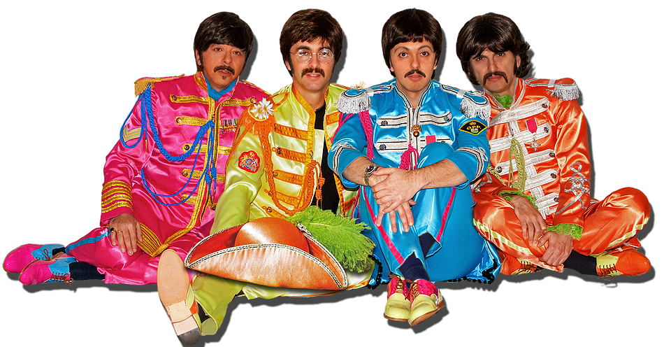 4 Jun - Beatles Sgt Pepper Png Clipart (1026x495), Png Download