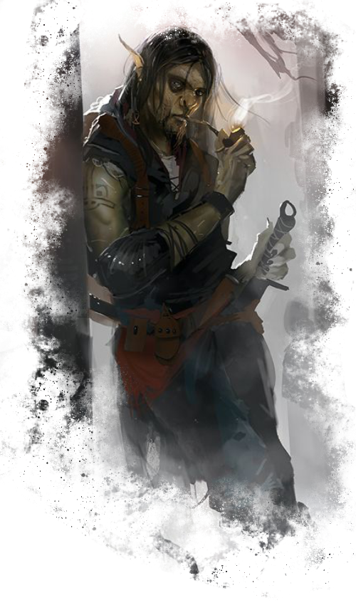 30 - Orc Rogue Fantasy Art Clipart - Large Size Png Image - PikPng