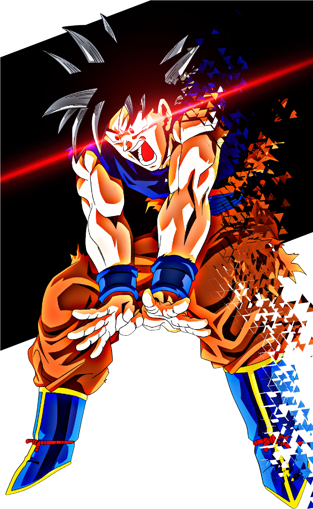 Download Goku Spirit Bomb - Cartoon Clipart Png Download - PikPng