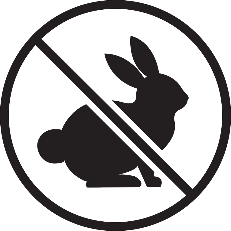 And Not Tested On Animals - No Animal Testing Logo Png Clipart - Large