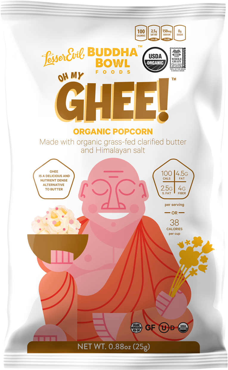 Buddha - Big Buddha Popcorn Clipart (1000x1421), Png Download