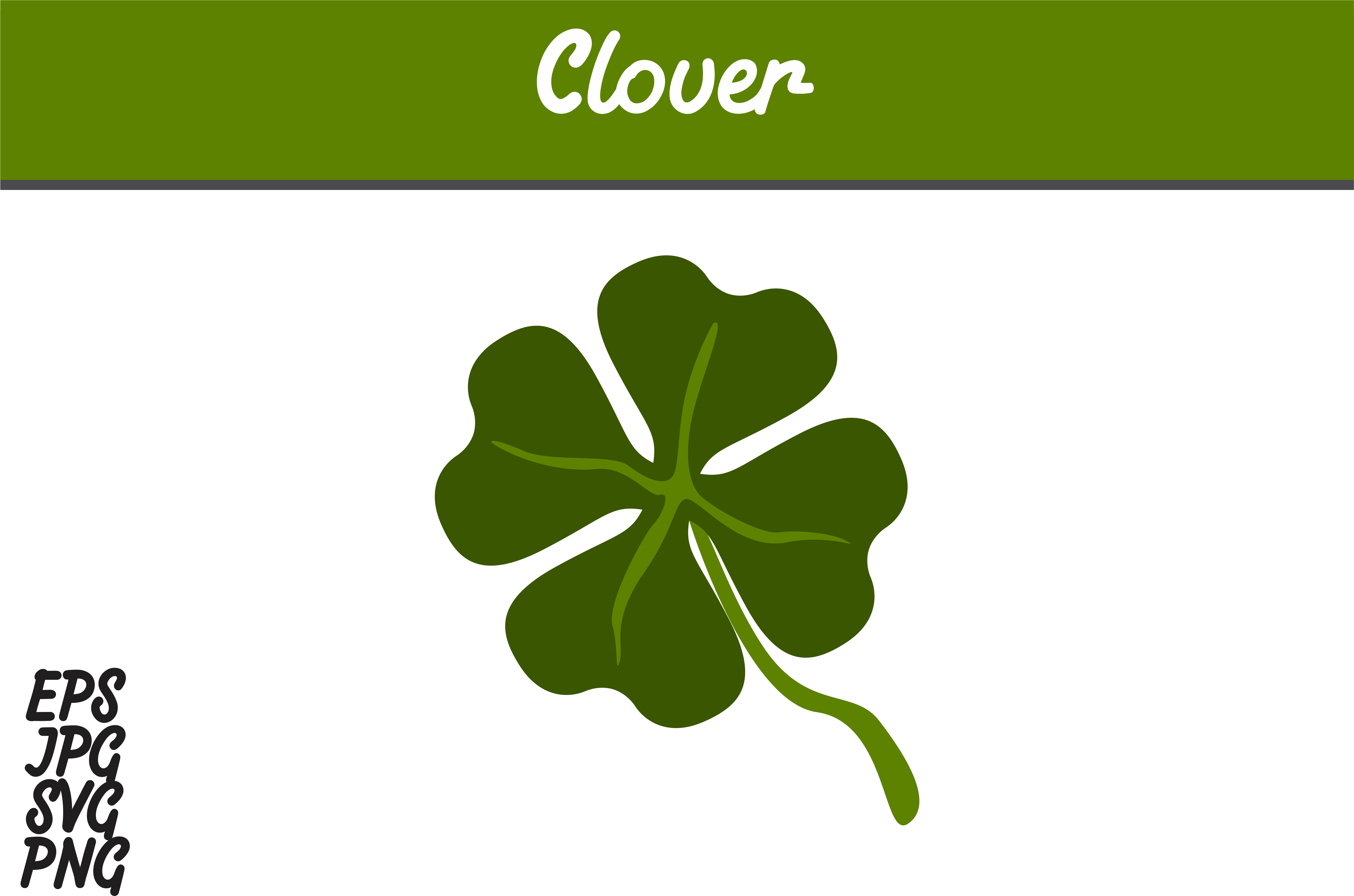 Download Clover Svg Vector Image Bundle Graphic By Arief Sapta - Batik ...