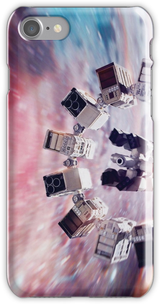 Interstellar- Endurance/space Skins Iphone 7 Snap Case - Interstellar 4k Clipart (750x1000), Png Download