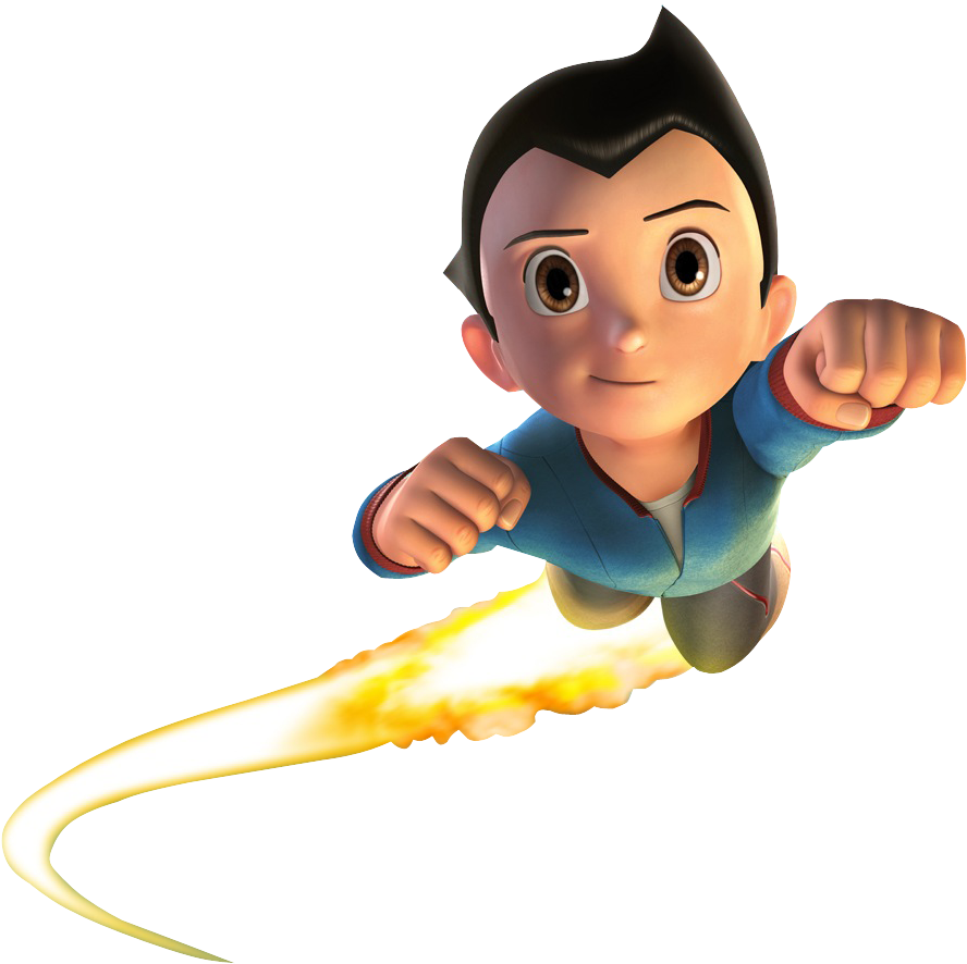 Download Astro Boy Movie Png , Png Download - Japanese Boy Cartoon