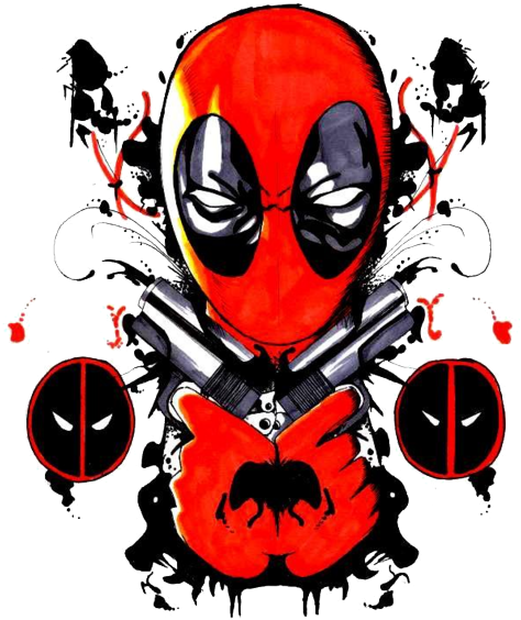 Deadpool Png Simple Imagenes De Deadpool Png Clipart Large Size Png