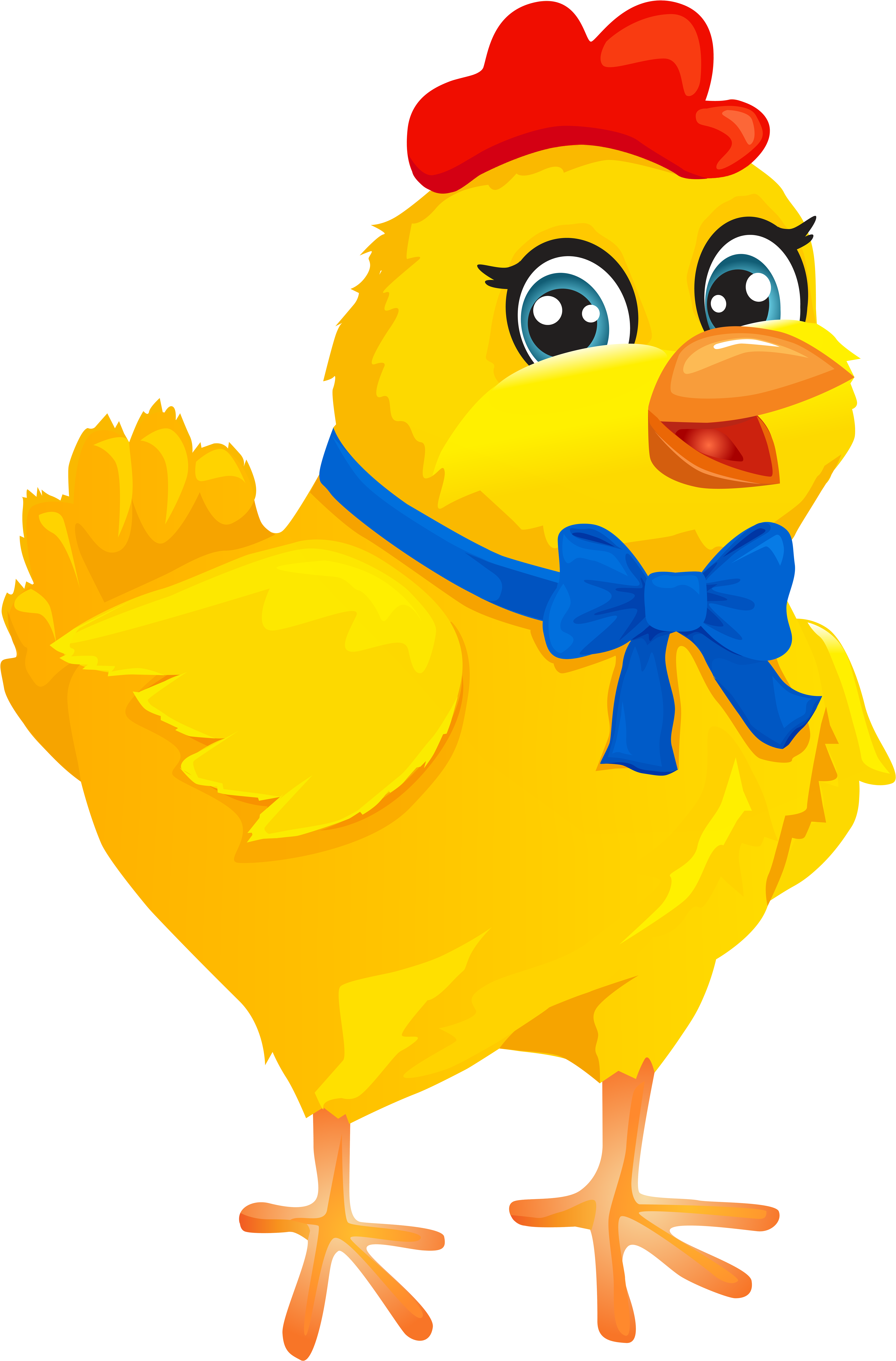Easter Images Clip Art Chicken - Png Download (5348x8000), Png Download