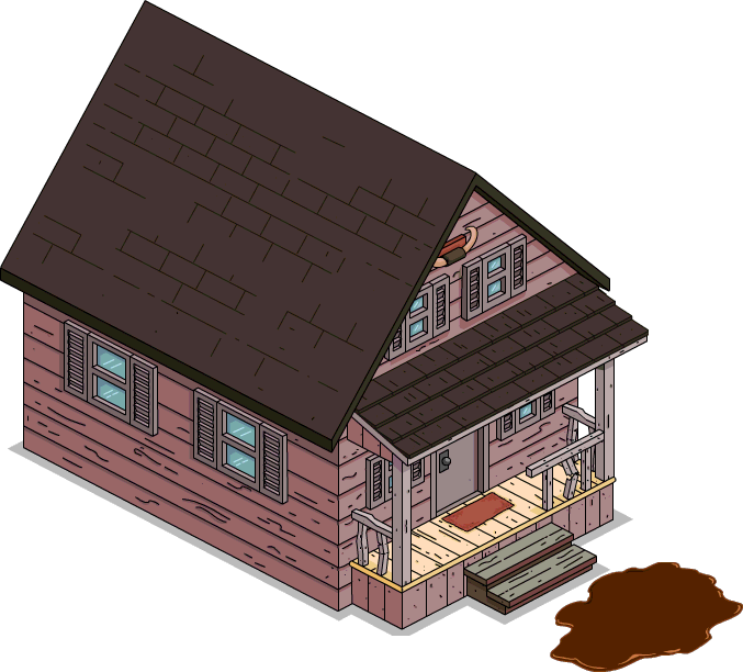 Moe's House - Simpsons Moe House Clipart - Large Size Png Image - PikPng