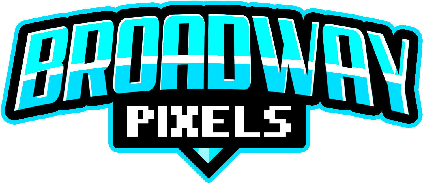 Broadway Pixels Logo - Graphic Design Clipart (1697x804), Png Download