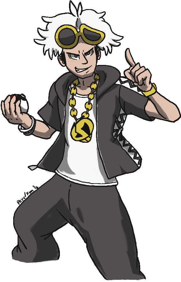 Guzma Png - Cartoon Clipart - Large Size Png Image - PikPng