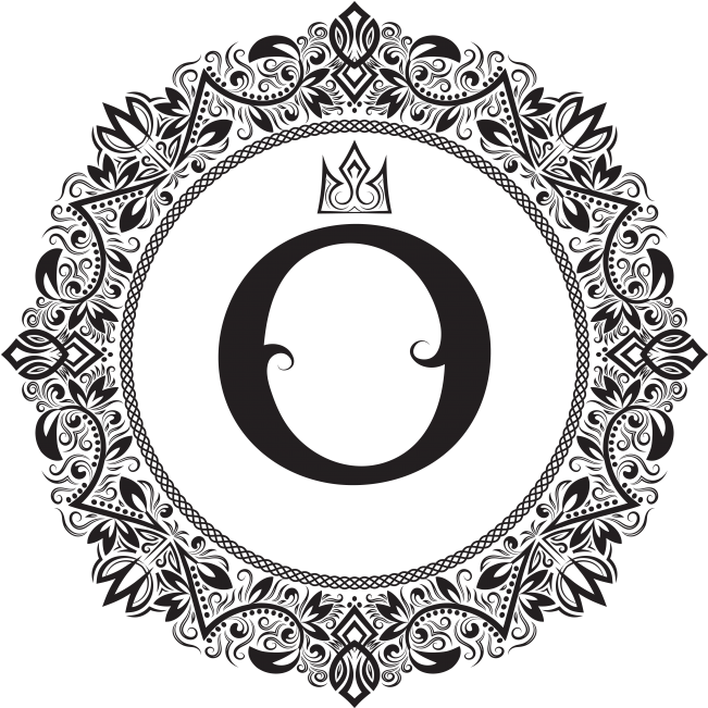 Royal Monogram Logo - Circle Clipart - Large Size Png Image - PikPng