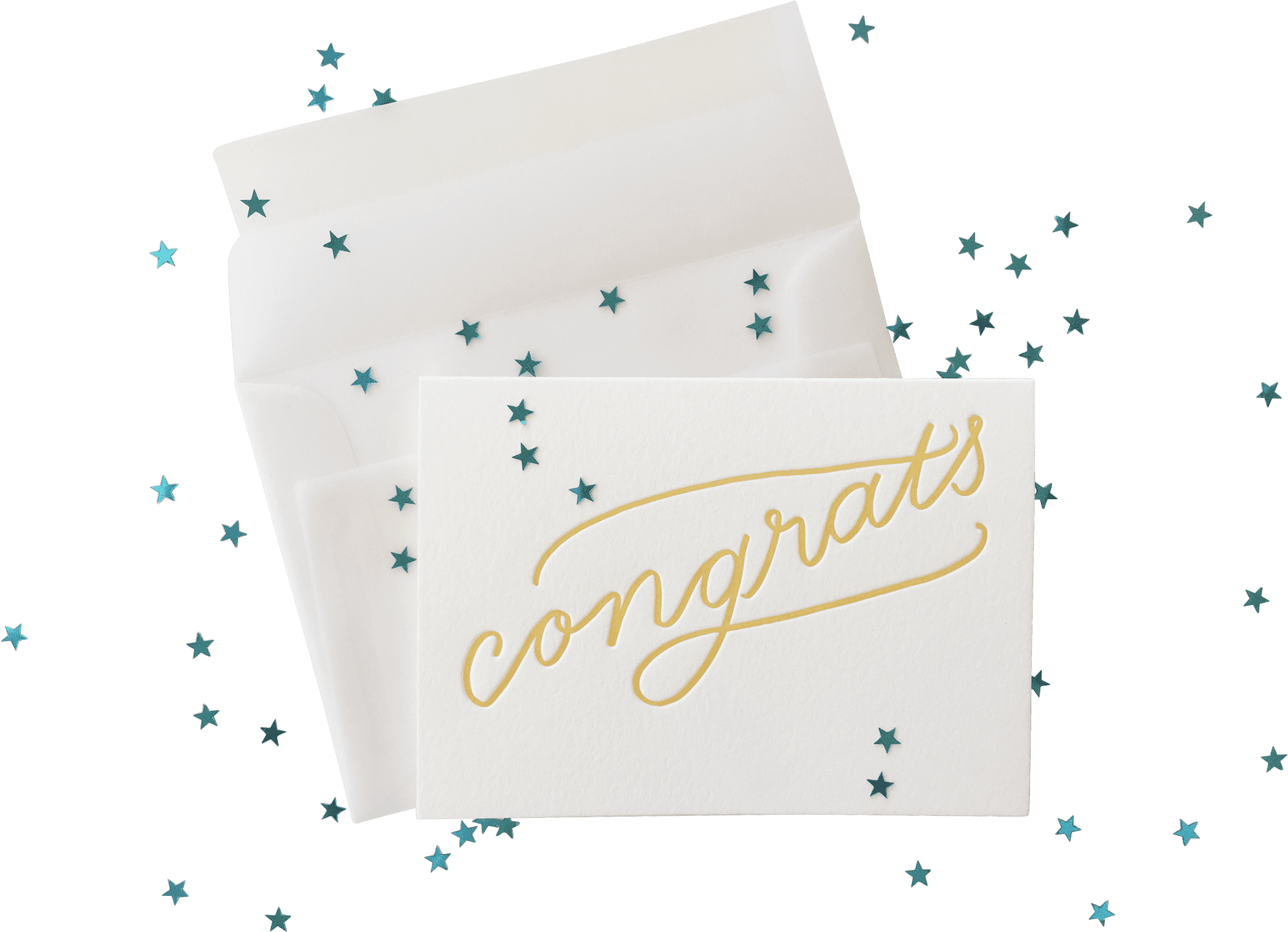 Confetti Congrats Splash - Calligraphy Clipart (2048x2048), Png Download