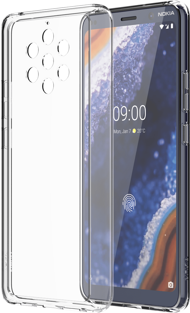 Nokia Slim Crystal Case Nokia Phones Png Model Nokia - Nokia 9 Clipart (652x1074), Png Download