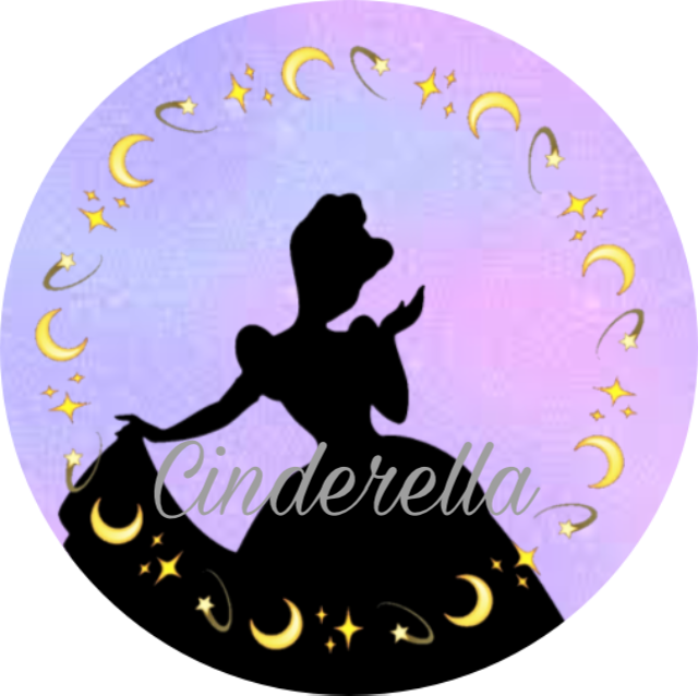 Cinderella Icon Moon シンデレラ アイコン 月 Cinderella Silhouette Clipart Png Download Large Size Png Image Pikpng