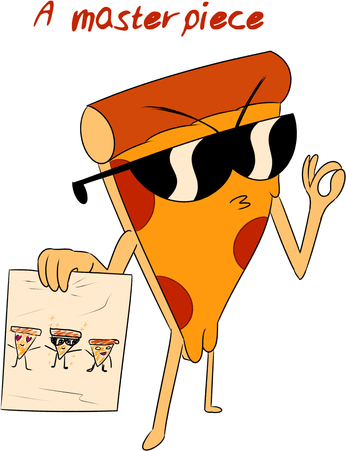 Download A Masterpizza Pizza Steve Clipart Png Download Pikpng