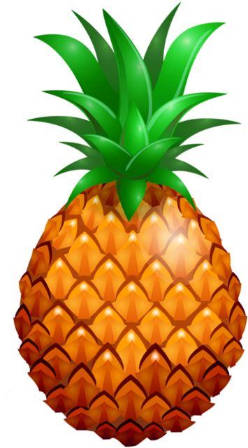 Pineapple Clipart - Large Size Png Image - PikPng