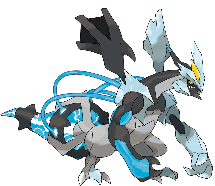 Pokemon Kyurem Black Clipart - Large Size Png Image - PikPng