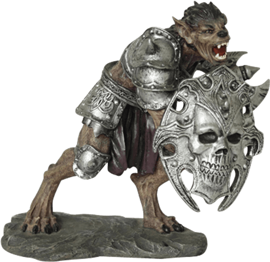 Price Match Policy - Wolfman Warrior Clipart (555x555), Png Download