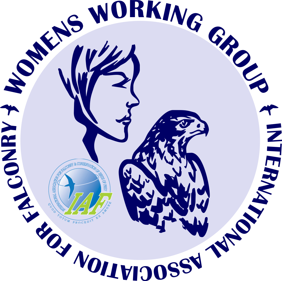 Wwg Logo Iaf Falconry Clipart Large Size Png Image Pikpng 