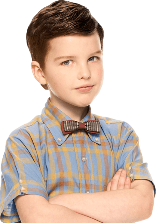 Guide Des Épisodes - Young Sheldon Clipart - Large Size Png Image - PikPng