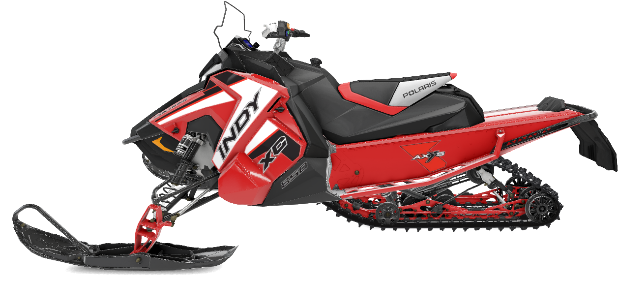 2019 - 2019 Polaris 600 Indy Xc 129 Clipart (1600x659), Png Download