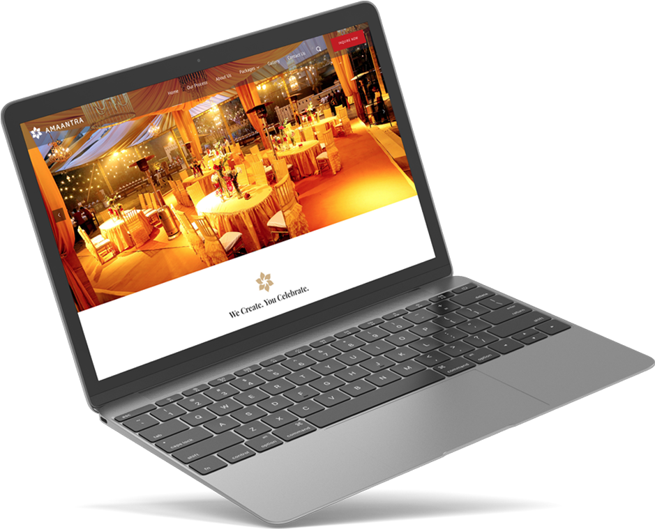 Download Wizdumb Amaantra Decor Laptop Mockup - Mock Up Laptop In ...