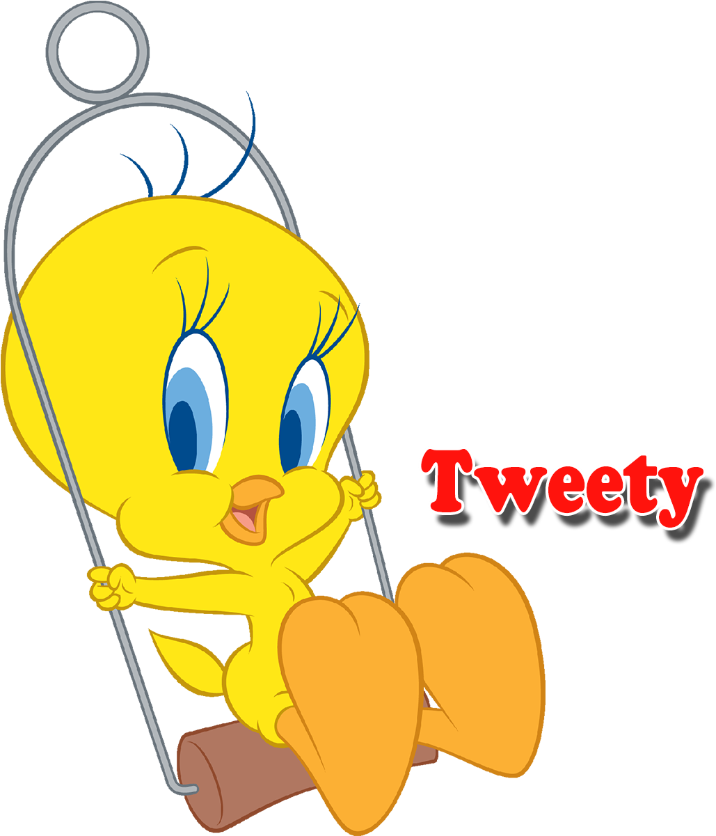 Download Tweety Bird Swinging Png Download Friday Morning Greetings Funny Clipart Png 7793