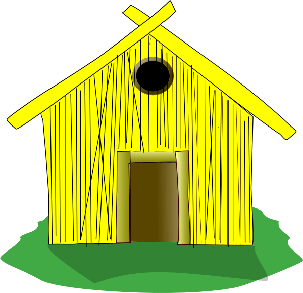 Download House Of Hay Clipart - Straw House Clip Art - Png Download Png ...