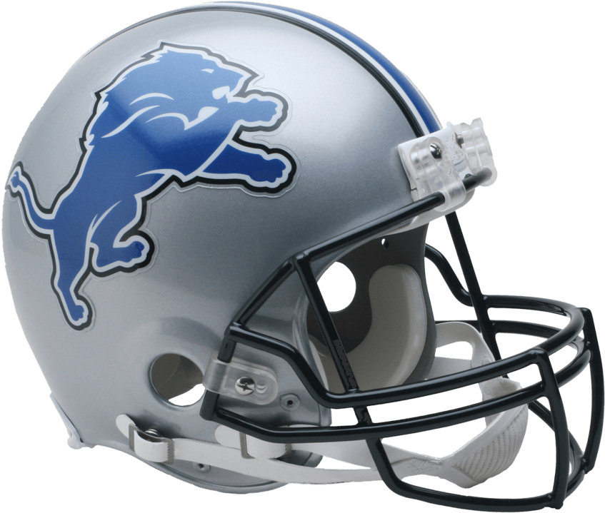 Detroit Lions Helmet - Chicago Bears Helmet Clipart - Large Size Png ...