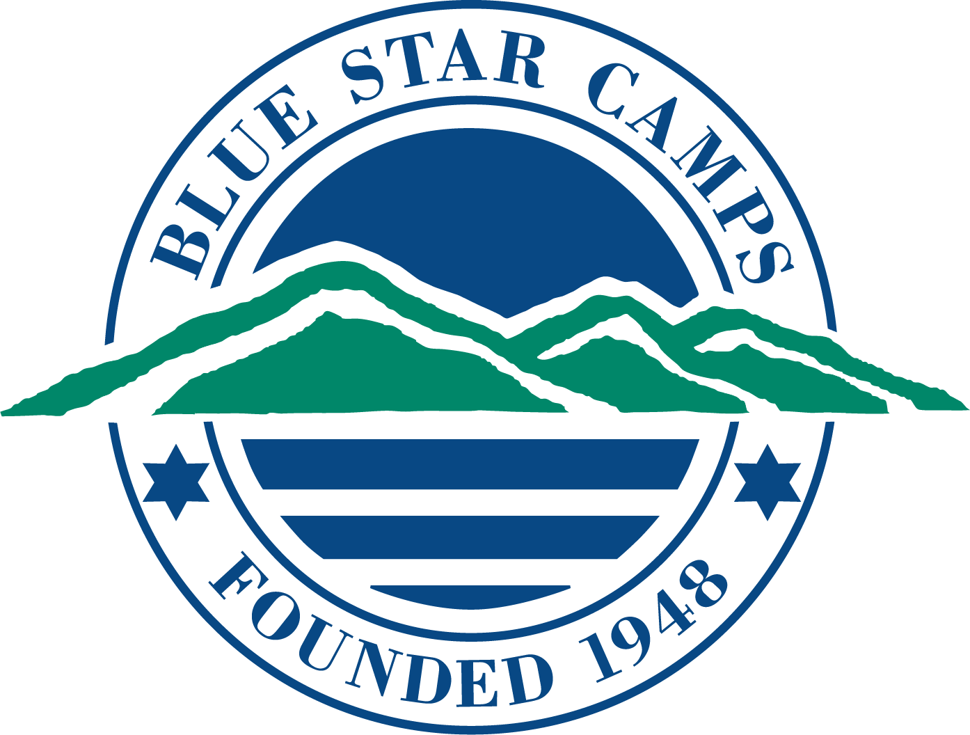 Blue Star Camps Logo Clipart Large Size Png Image PikPng