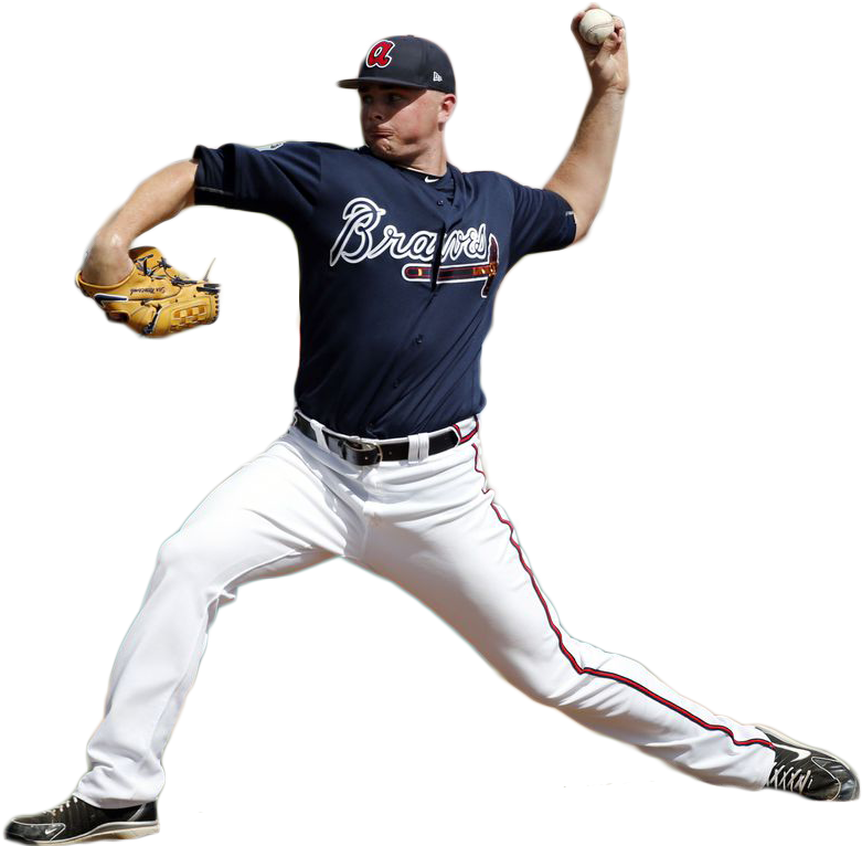 Sean Newcomb Throwing A Ball Png Image - Pitcher Clipart - Large Size ...