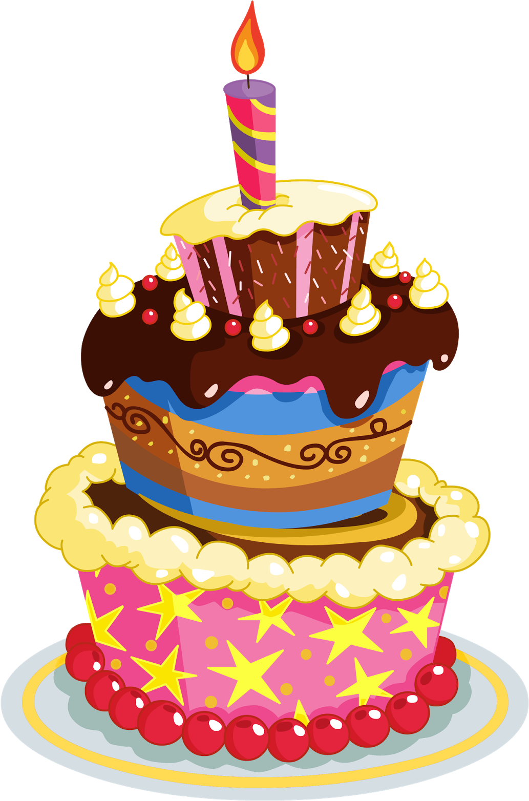 Download Emoji Clipart Birthday Cake - Happy Birthday Cake Transparent ...