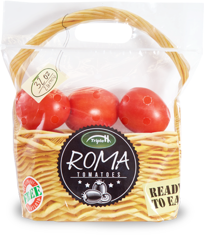 Roma Tomato - Bush Tomato Clipart - Large Size Png Image - PikPng