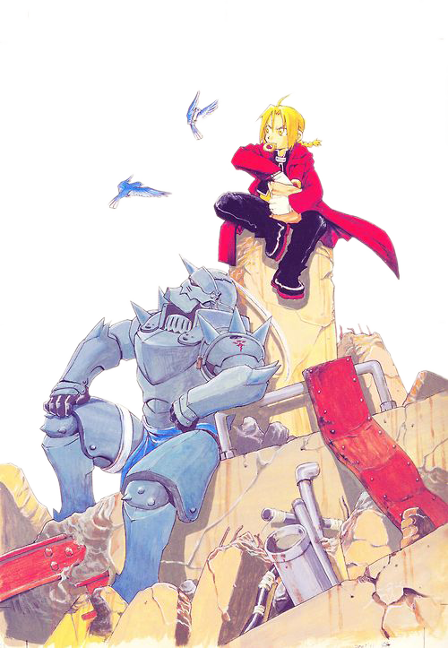 transparent Edward And Alphonse Elric [colored Scan]” - Fullmetal ...