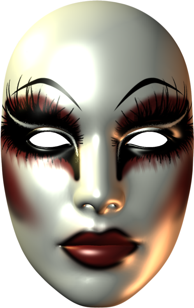 Female Carnival Mask Png Clip Art Image - Female Face Mask Png ...